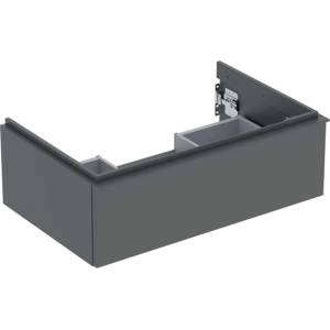 Geberit iCon - Шкафче за умивалник, 74x25x48 см, 1 чекмедже, лава 502.311. JK. 1 (502.311.JK.1)