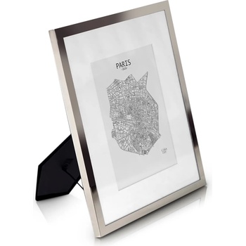 Image 1 of Casa Chic Berwick, рамка за картини, правоъгълна, снимки 24, 8 x 19, 3 cm, паспарту, стъкло (EL-10x8-SLV) (EL-10x8-SLV)