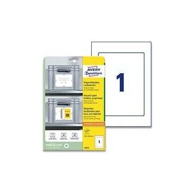 Avery Zweckform 8003-5 etikety pro průmyslové boxy 220 x 160 mm 5 etiket bílá