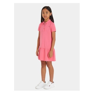 Tommy Hilfiger Ежедневна рокля Essential KG0KG07777 Розов Regular Fit (Essential KG0KG07777)