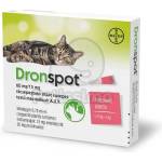 Dronspot спот он за средно големи котки A. U. V. 2 x 0, 7 мл