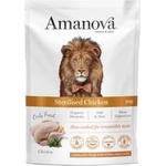 Amanova cat pouch p10 sterilised chicken - пауч за кастрирани котки от всички породи, с Пиле - 85 гр, Испания - 33579