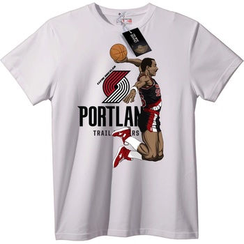 NOONEBRAND Тениска Portland Trail Blazers Баскетбол - 2XL, Black