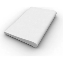 Pavax Bazénový lem Rovný 49 cm, umělý pískovec bíly