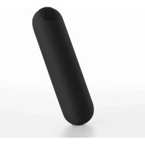 Boss of Toys Crushious iMoan Rechargeable Mini Vibrating Bullet - Black, 10 Modes
