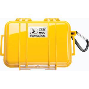 Peli Контейнер за съхранение PELI 1020 Micro Case black/yellow
