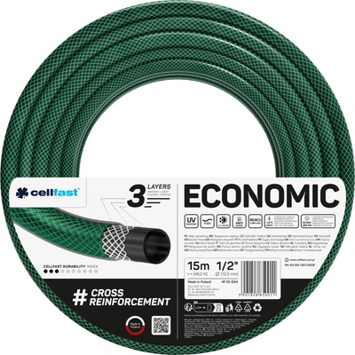 CELLFAST ECONOMIC 1/2" 15 m zelená