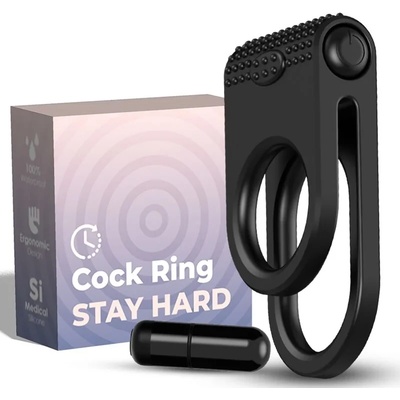 Пръстен за пенис и тестиси, вибриращ - Armony Twins Double (D-238015)