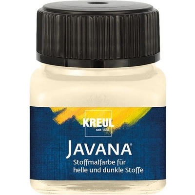 Farba na svetlý a tmavý textil Javan 20 ml vanilková
