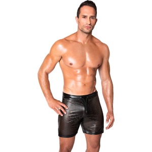 Noir Handmade H077 Mayhem Biker Shorts S