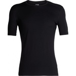 Icebreaker Мъжко мериносово термобельо Icebreaker 200 Oasis S/S Crewe Merino base layer - Black (015-0860-0112)