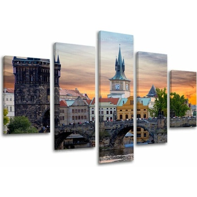 Obraz na stenu MESTO PRAHA - 100x80 cm