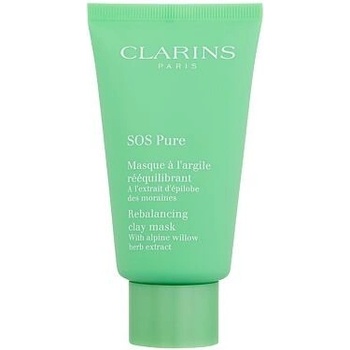 Clarins SOS Pure Rebalancing Clay SOS Mask vyrovnávacia ílová maska 75 ml