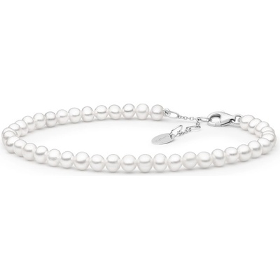 Gaura Pearls perlový Rachel stříbro říční perla FORW445-B bílá