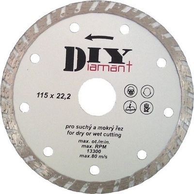 Diy Diamantový kotouč 125 x 2,0 x 22,2 mm OM-DIYT125
