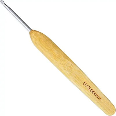 Bambusový háček ChiaoGoo s kovovou špičkou 3mm