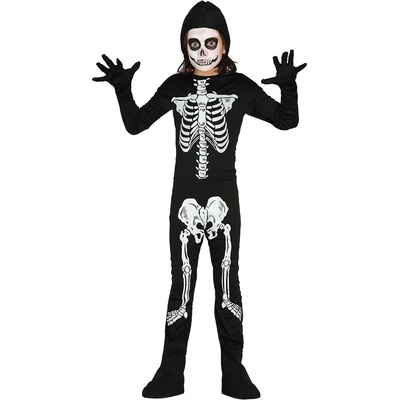 Fiestas Guirca Детски костюм - Скелет Размер - деца: L: 129-137 см