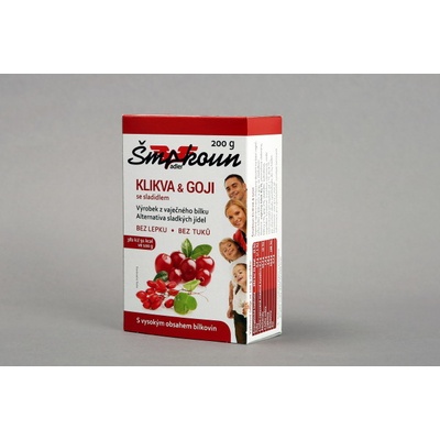 Šmakoun protein steak válečky brusnica- GOJI 200 g