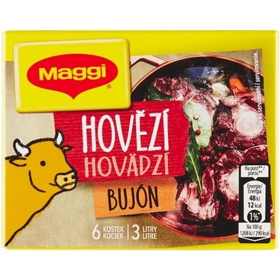 Maggi Hovädzí bujón v kocke 3 l 6 x 10 g