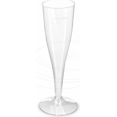 Wimex Pohárik kryštál na sekt PS dvojdielny O65mm 0,1L