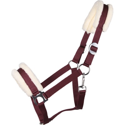 Q essentials Ohlávka Cali burgundy – Zboží Mobilmania