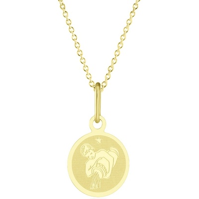 Gemmax Zlatý řetízek se znamením vodnář GUSYN-35791-36261