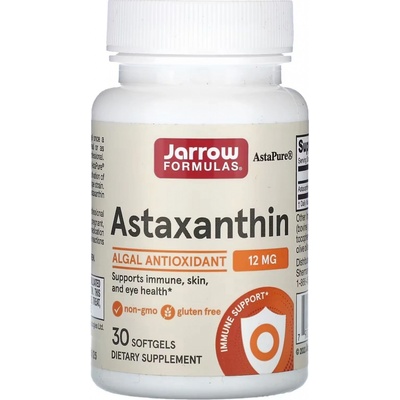 Jarrow Astaxanthin 12 mg 30 softgelových kapslí