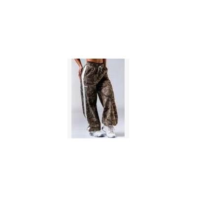 Nebbia Oversized tepláky POWER Camo bledé