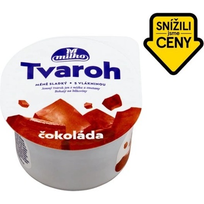 Milko Tvaroh s vlákninou čokoláda 140 g