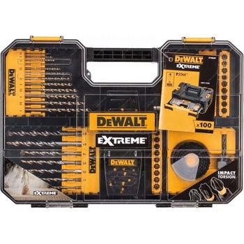 DEWALT Комплект аксесоари / битове DeWALT ; тренировки; коронки / (100 бр. ) DT70620T (DT70620T)