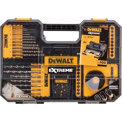 DEWALT Комплект аксесоари / битове DeWALT ; тренировки; коронки / (100 бр. ) DT70620T (DT70620T)