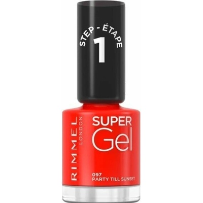 Rimmel London RIMMEL Super Gel, lak na nechty 97 Party Till Sunset 12 ml, Party Till Sunset