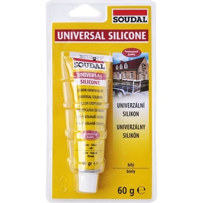 Soudal Silikón univerzálny 80 ml transparentná