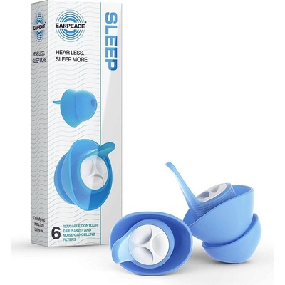 EarPeace Sleep Standardní Špunty do uší na spaní 3 páry