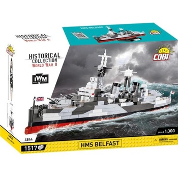 COBI 4844 II WW HMS Belfast IWM, 1: 300, 1515 к