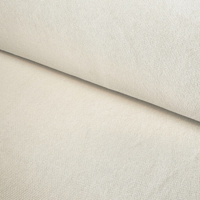 Teplákovina Počesaná 100% bavlna Washed 400g - Hnědá tělová