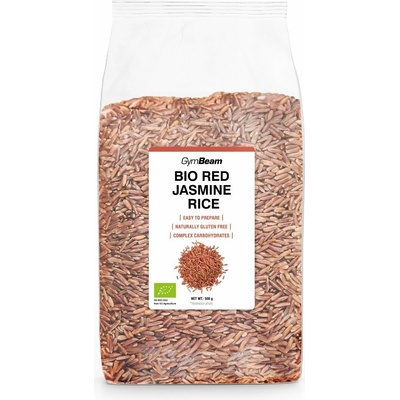 GymBeam BIO Ryža jazmínová červená 0,5 kg