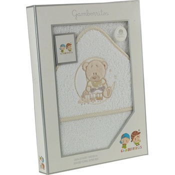 Gamberritos Хавлия 100х100 см. , Мече бежов кант (109682)