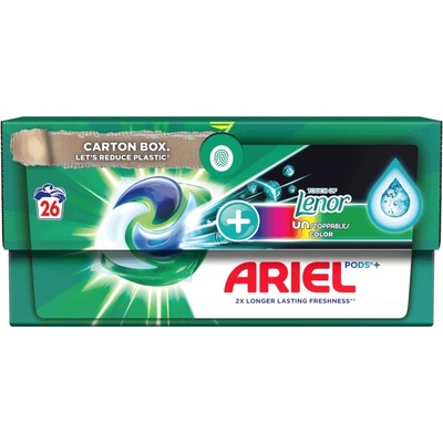 Ariel All in1 Pods + Lenor Unstoppables Color kapsle 26 PD