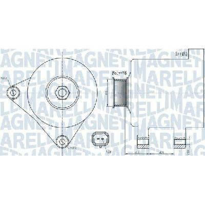 generátor MAGNETI MARELLI MQA2015