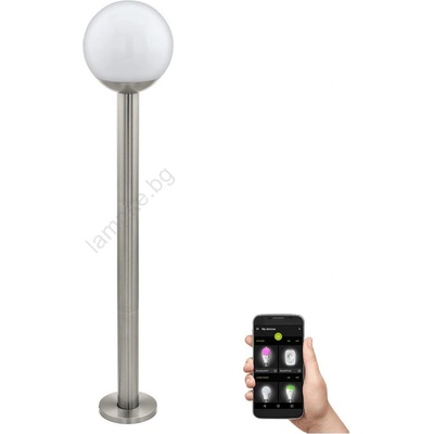 EGLO 33566 - LED димируема външна лампа NISIA-C 1xE27/9W/230V 980 mm IP44 (EG33566)