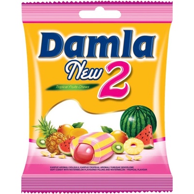 Damla bonbóny tropické ovoce red 90 g