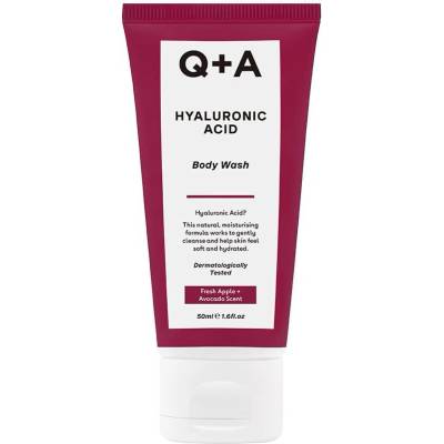 Q+A Hyaluronic Acid Body Wash hydratační sprchový gel s kyselinou hyaluronovou 50 ml