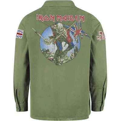 Amplified košele Iron Maiden The Trooper zelená