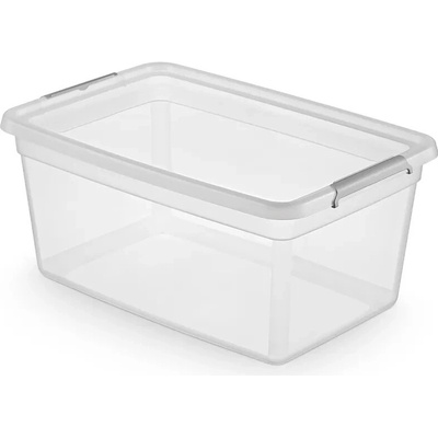 Lumarko Kontejner s policemi a klipy 58x39x25cm 40 l