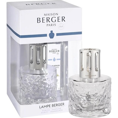 Maison Berger Paris Set katalytická lampa Transparent Mirage náplň Pure White Tea 250 ml
