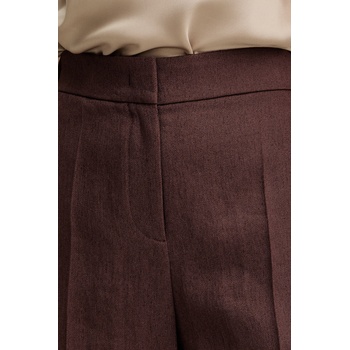 BOSS Къс панталон дамски с лен Tianala (50557429)