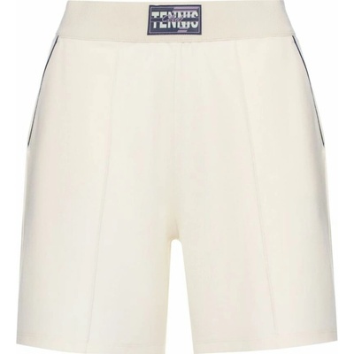 EA7 Woman Jersey dámské tenisové kraťasy bílý