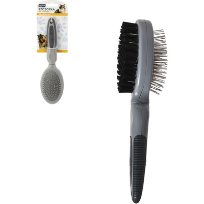 Pro-Tech shop Obojstranná kefa pre zvieratá 24 x 6,5 cm