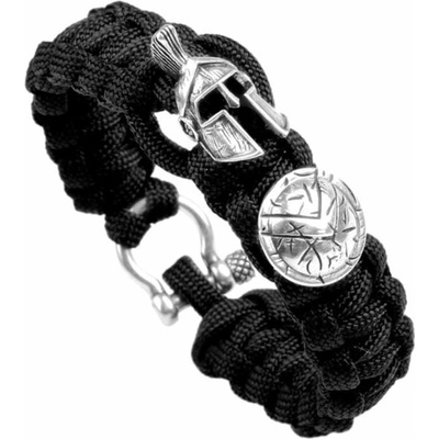 Jewelry & Watches náramek Wiking P59_Black/silver